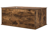 Cat House Smoked Oak 85 x 55 x 50 cm Engineered Wood 8000739