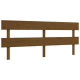 Bed Frame without Mattress Honey Brown 200x200 cm Solid Wood Pine 3193554