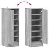 Shoe Cabinet Grey Sonoma 32x35x92 cm Engineered Wood 816018