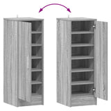 Shoe Cabinet Grey Sonoma 32x35x92 cm Engineered Wood 816018