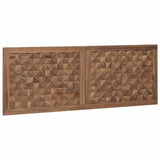 Bed Headboard Natural Solid Teak Wood 42024567
