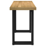 Desk NOAIN U-Shaped Legs 120x50x75 cm Solid Wood Pine 4100041