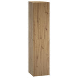 Corner Shelf 5-Tier 41.5 x 41.5 x 178 cm Engineered Wood 8016333