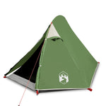 ZNTS Camping Tent Dome 2-Person Green Waterproof 94319