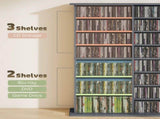 16-Compartment Media Shelf - Grey T3398P553206