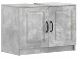 2 Piece Bathroom Cabinet Set UTRECHT Concrete Grey 3418056