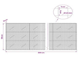 Gabion with 3.5 mm Wire and 5x5 cm Mesh 800x10x150 cm 3462082