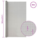 Mesh Screen 120 x 2000 cm 60 Mesh Stainless Steel 201 Silver 42039580