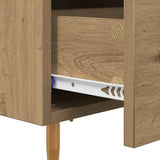 Bedside Cabinet Artisan Oak 40 x 35 x 47.5 cm Engineered Wood 881997