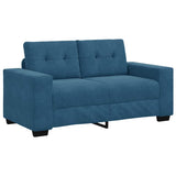 Sofa Blue 160 x 77 x 82 cm Fabric 4105119