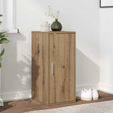 Shoe Cabinet Artisan Oak 32x35x70 cm Engineered Wood 856706