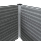 Garden Raised Bed WPC 150x100x91 cm Grey 43610