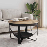 Coffee Table 68x43 cm Rough Mango Wood 320794