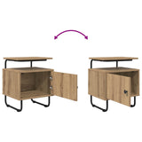 Bedside Cabinet 2 pcs Artisan Oak 40 x 36.5 x 50 cm 8007646