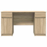 Desk with Drawer Sonoma oak 140 x 49 x 76 cm Engineered wood 3328509