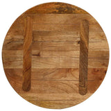 Table Top 40x2.5 cm Round Solid Wood Mango 370070