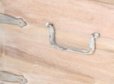 Chest 40x40x40 cm Solid Acacia Wood 289646