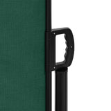 Retractable Side Awning Dark Green 140x600 cm 4004515