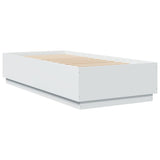 Bed Frame without Mattress White 90x200 cm 3209723