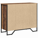 Chest of Drawers with Drawer 2 pcs Old Wood 91 x 35.5 x 74.5 cm 3365603