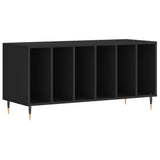 Record Cabinet Black Engineered wood 100x38x48 cm 831741