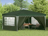 Pop-up Party Tent 288 x 288 x 245 cm Green Oxford Fabric 42019772