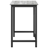 Table Grey Sonoma 100 x 50 x 76.5 cm Engineered Wood and Steel 873771