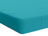 2-Piece Bench Cushions SOEST 2 pcs 100% Polyester Turquoise 950121