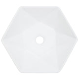 143913 Wash Basin 41x36,5x12 cm Ceramic White