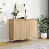 Sideboards 2 pcs Sonoma Oak 40x35x70 cm Engineered Wood 831043