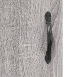 Wall Cabinet Grey Sonoma 60x31x60 cm Engineered Wood 829962