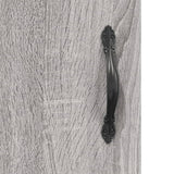 Highboard Grey Sonoma 69.5x34x180 cm Engineered Wood 3189955