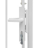 Garden Gate Woerden Steel 1x1.5 m White 143065