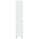 Cabinet Set 2 pcs High Gloss White 66 x 34.5 x 90 cm 3416884