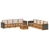 Sofa Sets 9 pcs Solid Acacia Wood 3384185