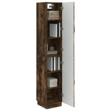 Cabinet Set 2 pcs Smoked Oak Engineered Wood 3416795