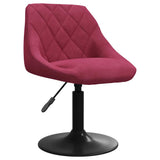Bar Stool Wine Red Velvet 335322
