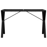 Dining Table Legs Y-Frame 120x60x73 cm Steel 357934
