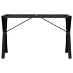 ZNTS Dining Table Legs Y-Frame 120x60x73 cm Steel 357934