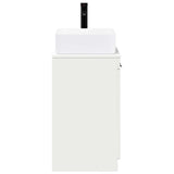 Bathroom Furniture Set White Engineered Wood 3404222