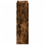 Bookcase Smoked Oak 102x32x108 cm Engineered Wood 3307841