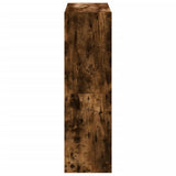 Bookcase Smoked Oak 102x32x108 cm Engineered Wood 3307841