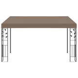 Wall-mounted Gazebo 4x3x2.5 m Taupe 312266