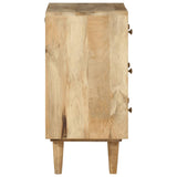 Drawer Cabinet 70x35x70 cm Solid Wood Mango 358184