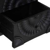 TV Cabinet with Drawer with Shelf Black 105 x 30 x 54 cm 42020085
