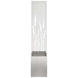 Garden Privacy Screen Sliver 32 x 150 cm Stainless steel 876396