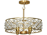 51 Crystallite Four-Bulb Chandelier - Gold-Tone T3398P425243