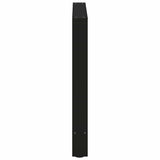 Dining Table Legs Black 2 pcs 70x cm Steel 4013308