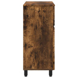Bathroom Vanity Unit Smoked Oak 60 x 35 x 80 cm Engineered Wood 889420