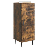 Sideboard Smoked Oak 33 x 34.5 x 89.5 cm Engineered Wood 894830